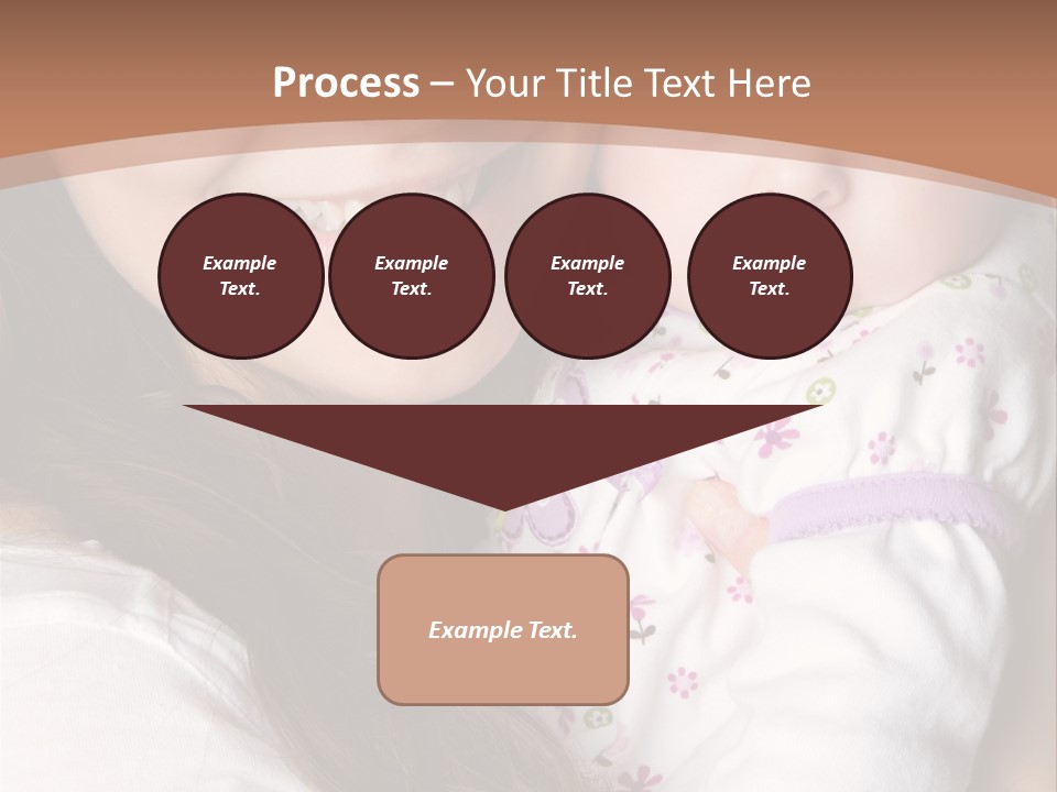 Mother Two Family PowerPoint Template