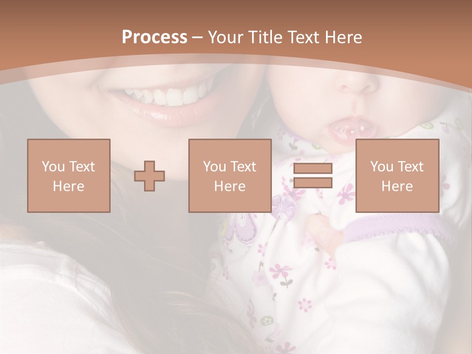 Mother Two Family PowerPoint Template