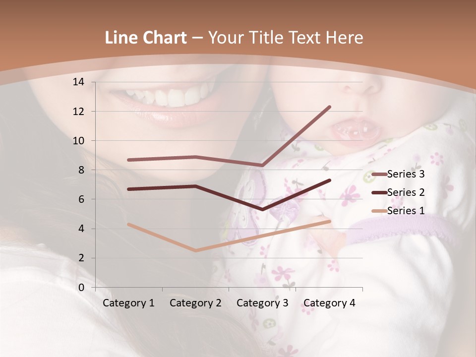 Mother Two Family PowerPoint Template