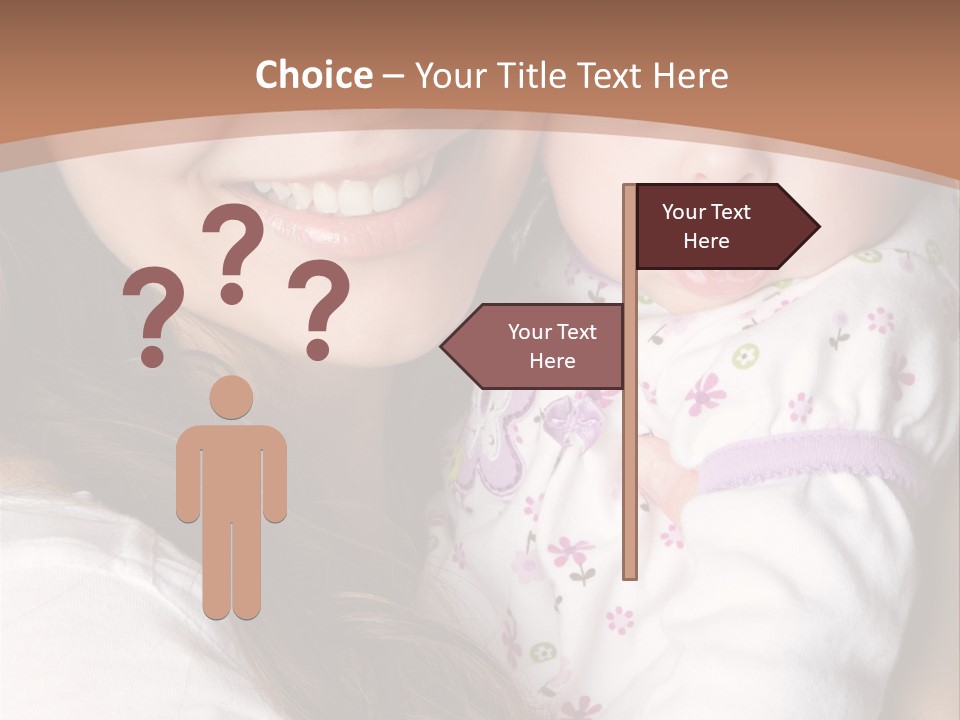 Mother Two Family PowerPoint Template