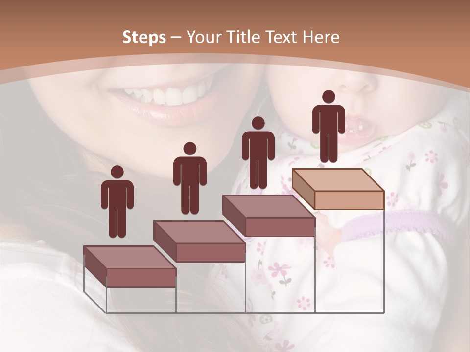 Mother Two Family PowerPoint Template