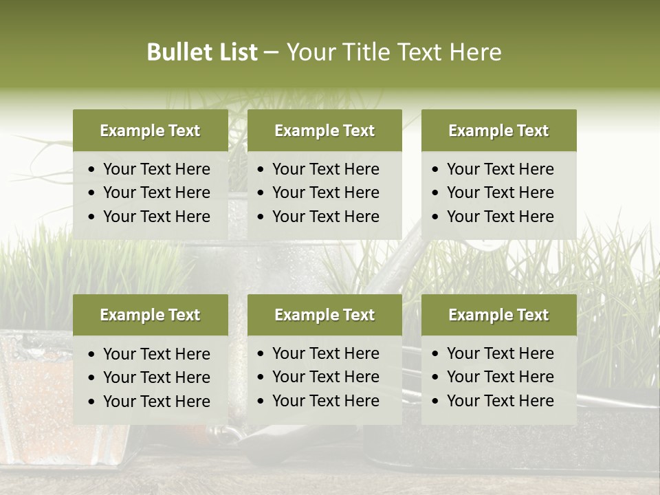 New Tool Healthy PowerPoint Template