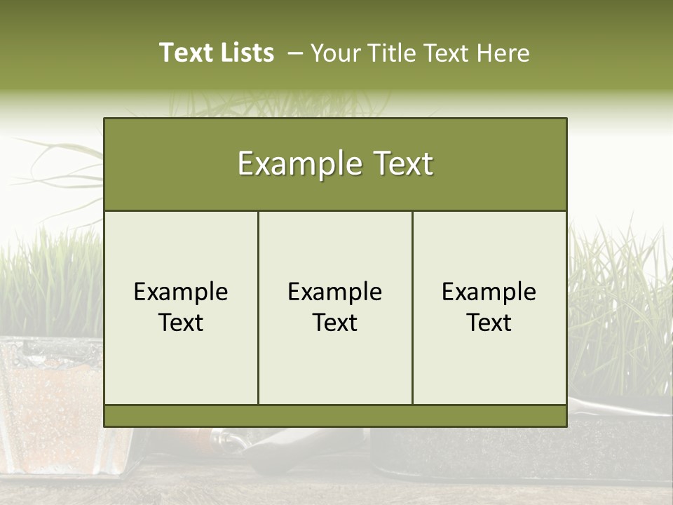 New Tool Healthy PowerPoint Template