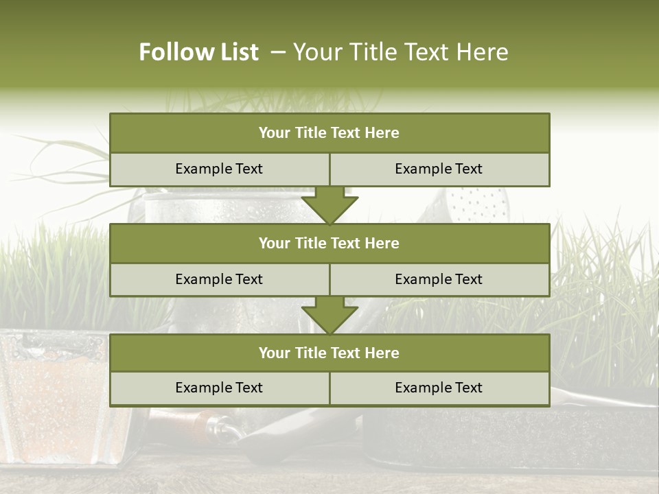New Tool Healthy PowerPoint Template