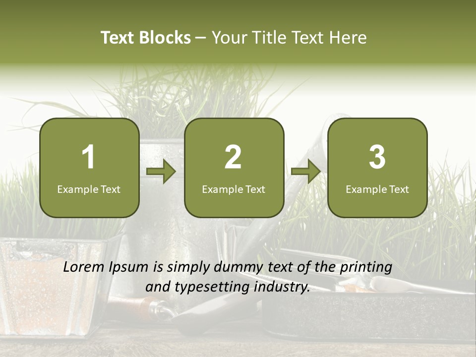 New Tool Healthy PowerPoint Template