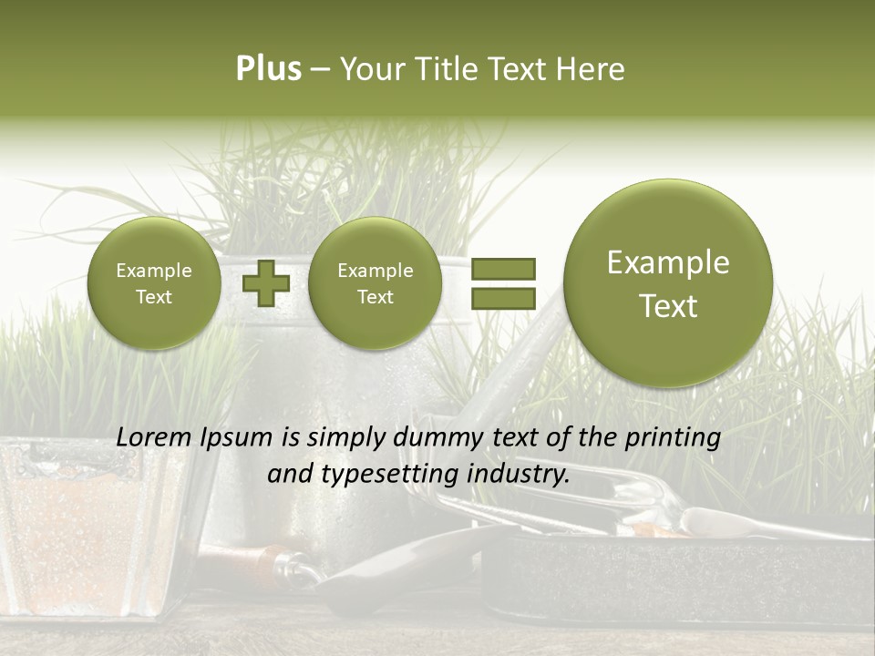 New Tool Healthy PowerPoint Template