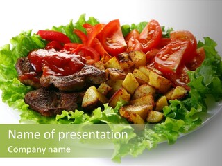 Onion Egg Italian PowerPoint Template