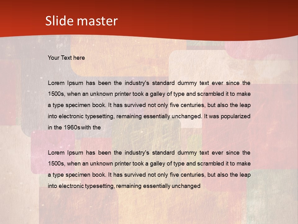 Geometric Earthy Green PowerPoint Template