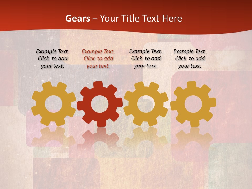 Geometric Earthy Green PowerPoint Template