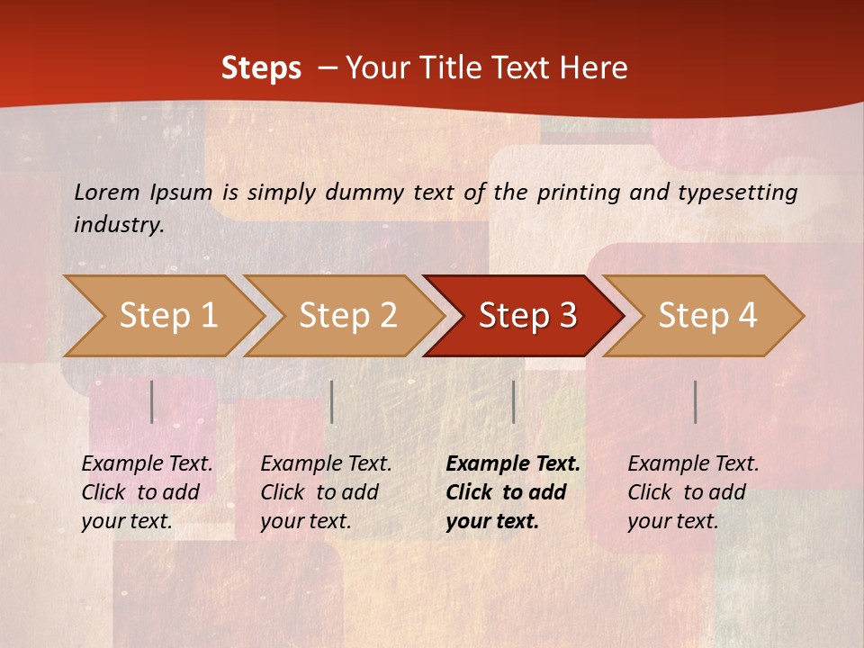 Geometric Earthy Green PowerPoint Template