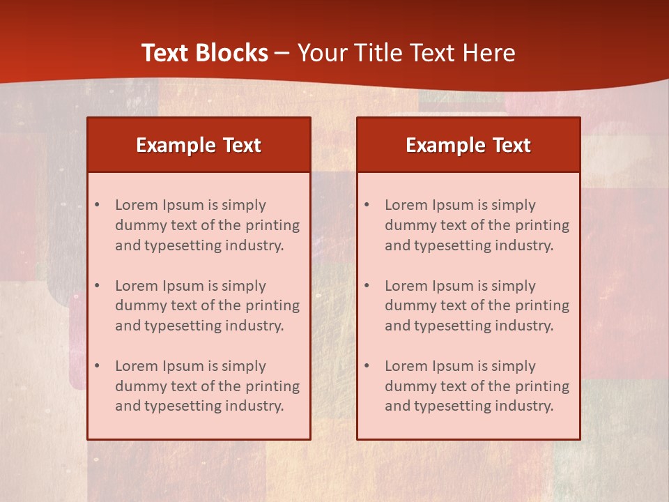 Geometric Earthy Green PowerPoint Template