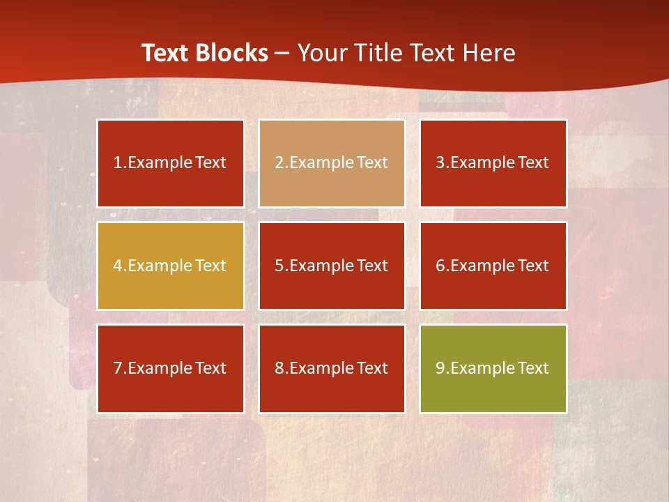 Geometric Earthy Green PowerPoint Template