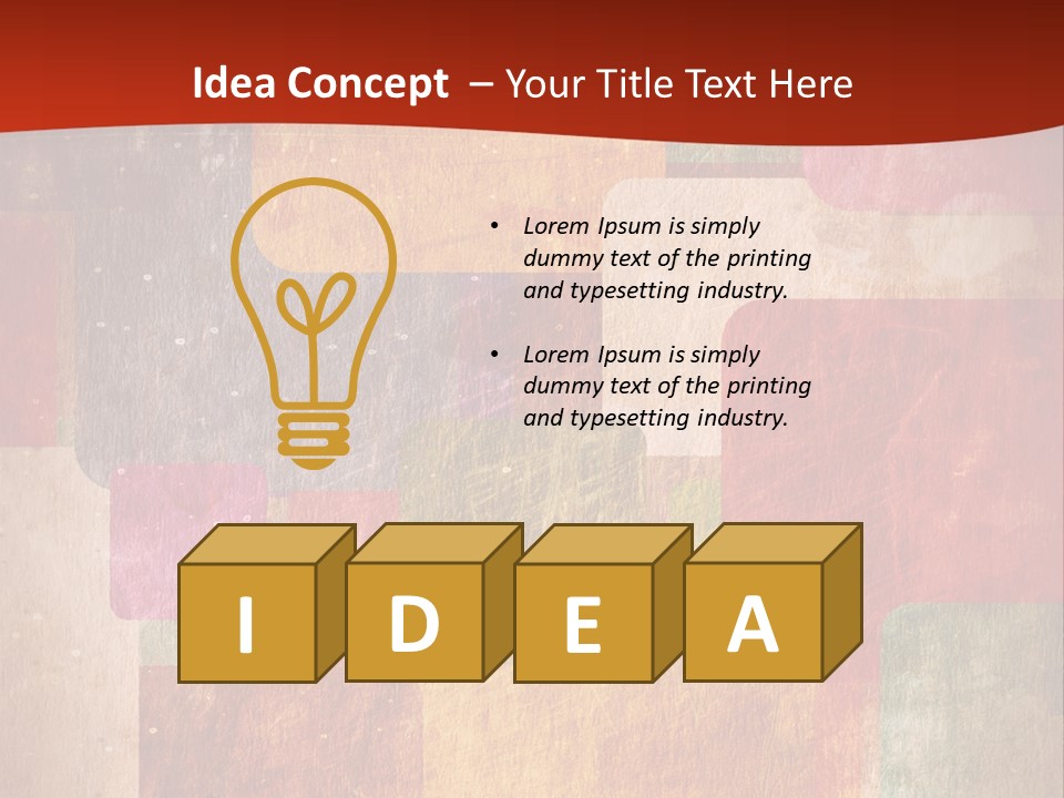 Geometric Earthy Green PowerPoint Template