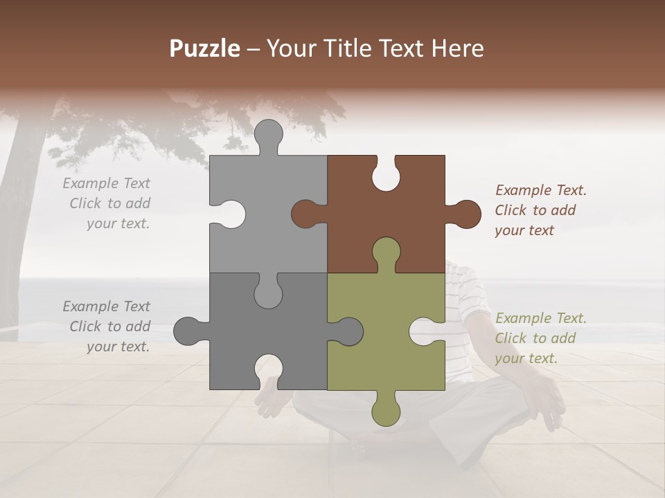 Harmony Balance Outdoor PowerPoint Template