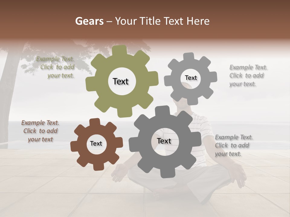 Harmony Balance Outdoor PowerPoint Template