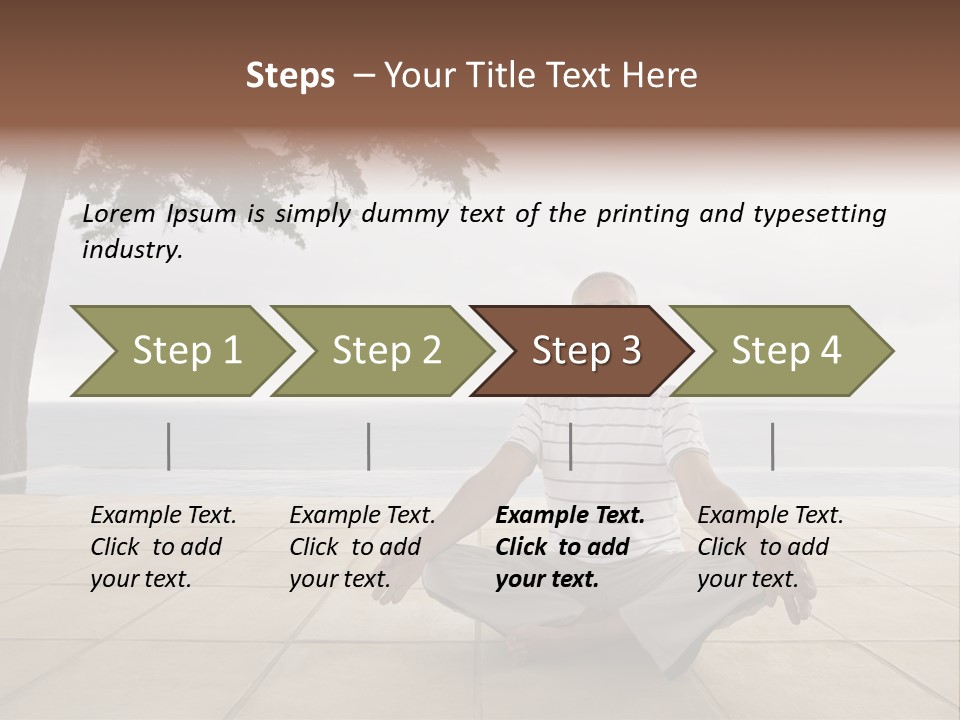 Harmony Balance Outdoor PowerPoint Template