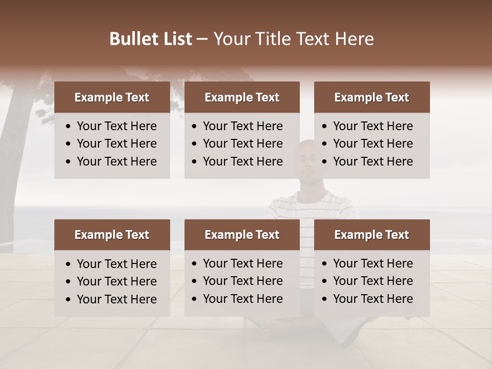 Harmony Balance Outdoor PowerPoint Template