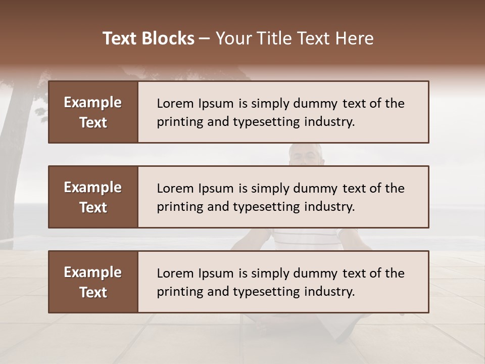 Harmony Balance Outdoor PowerPoint Template