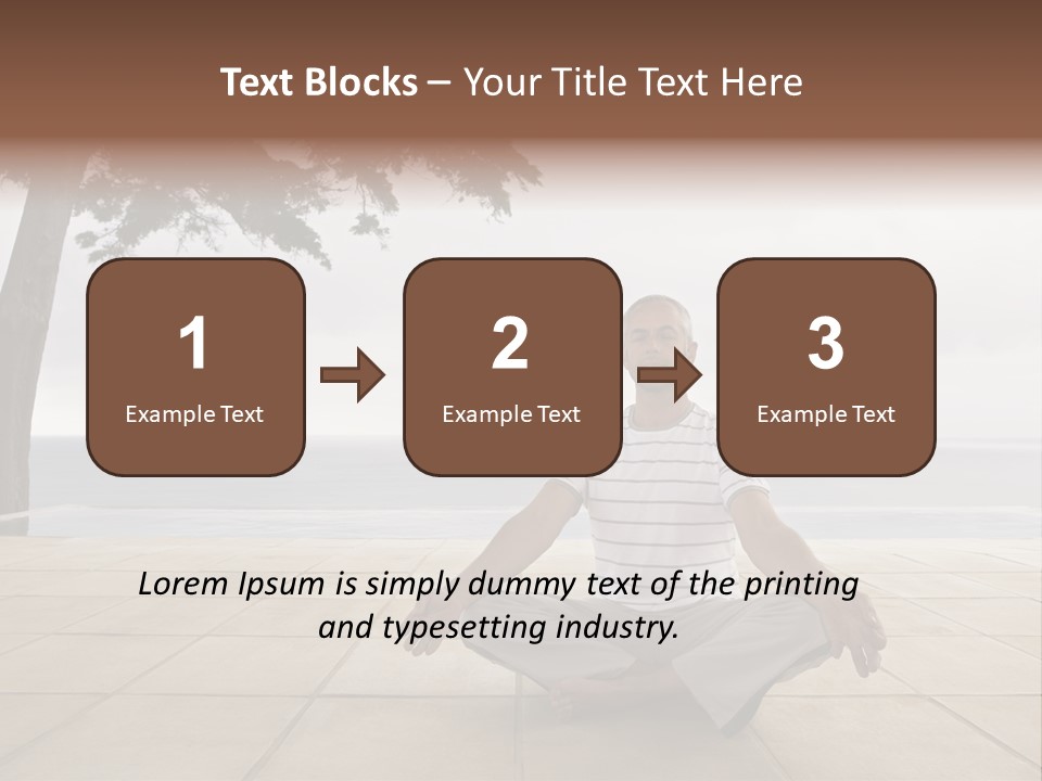 Harmony Balance Outdoor PowerPoint Template
