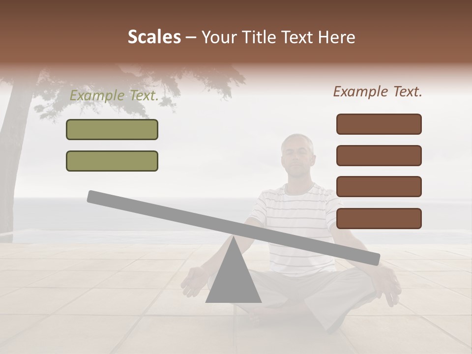 Harmony Balance Outdoor PowerPoint Template