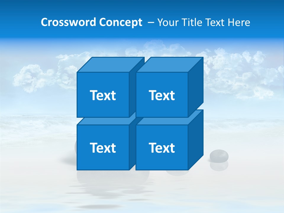 Asia Fitness Stone PowerPoint Template