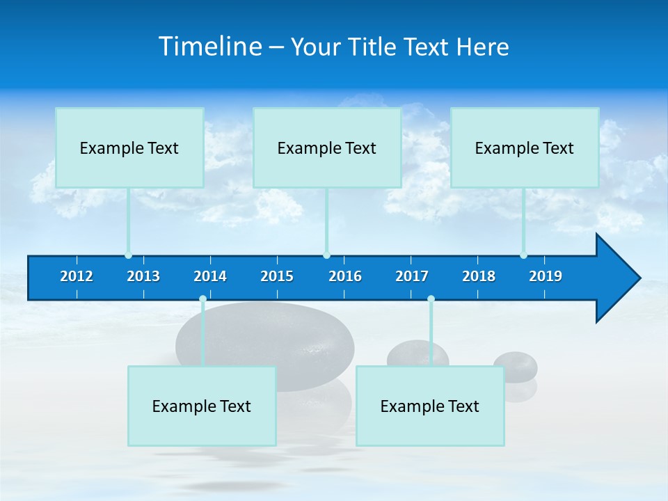 Asia Fitness Stone PowerPoint Template