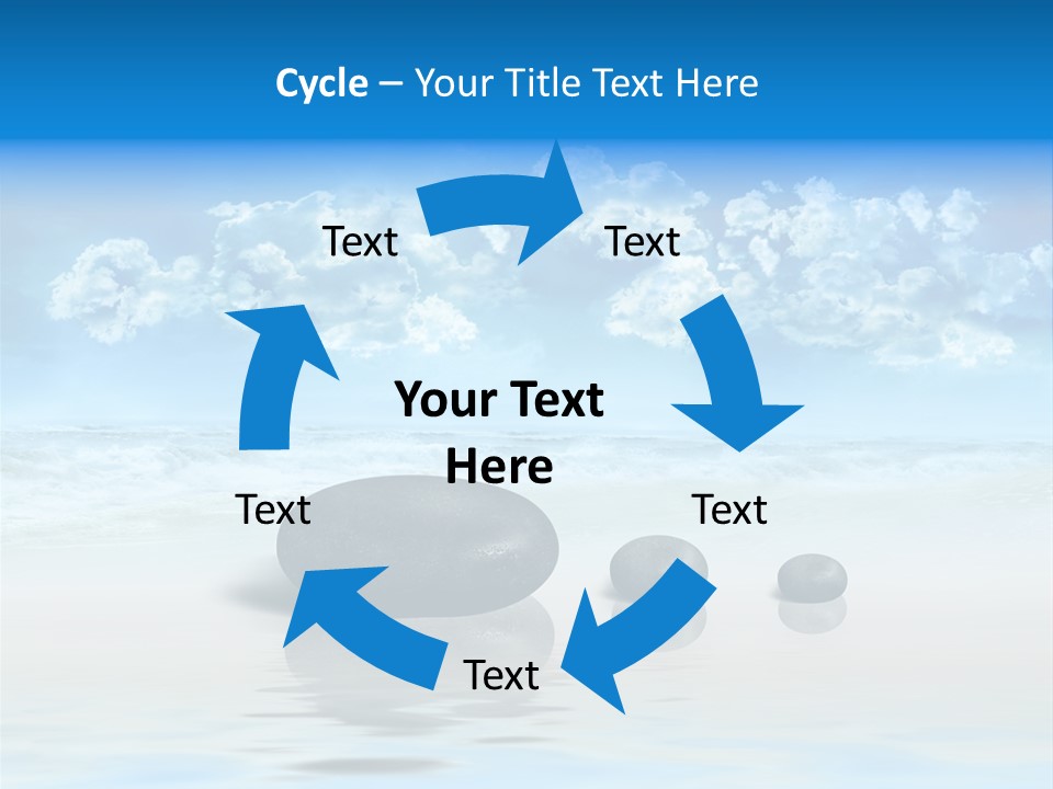 Asia Fitness Stone PowerPoint Template