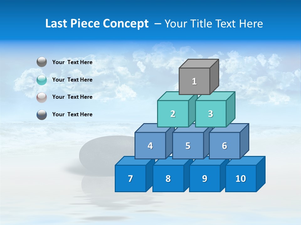 Asia Fitness Stone PowerPoint Template