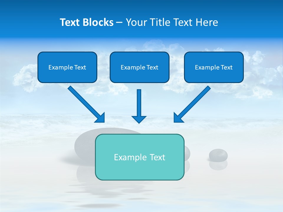 Asia Fitness Stone PowerPoint Template