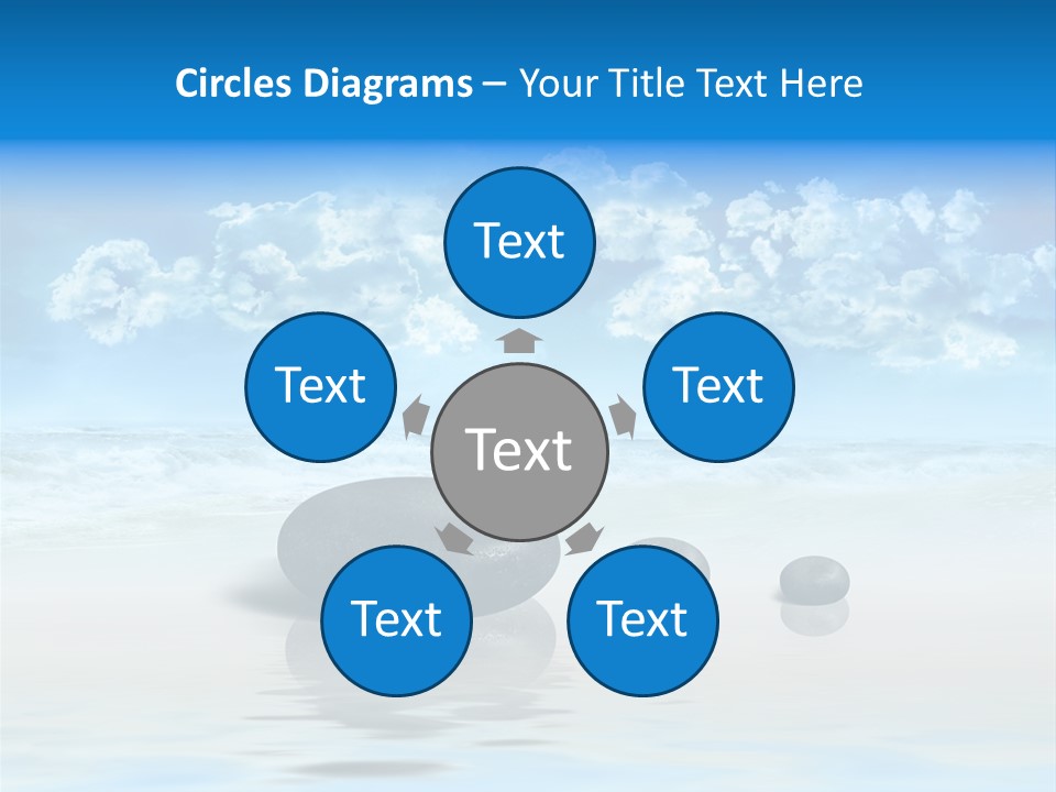 Asia Fitness Stone PowerPoint Template