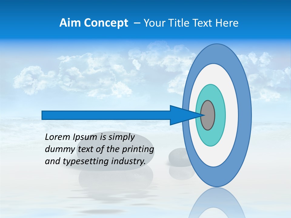 Asia Fitness Stone PowerPoint Template