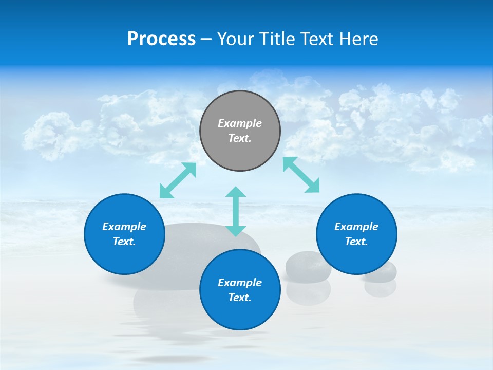 Asia Fitness Stone PowerPoint Template