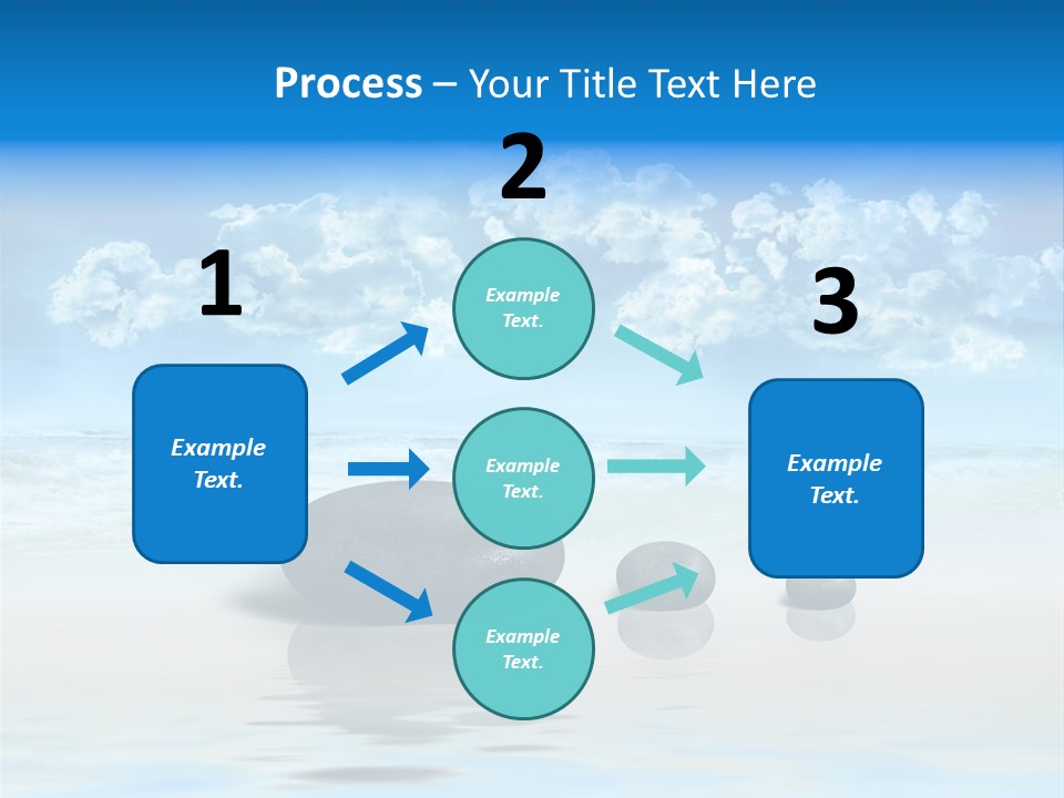 Asia Fitness Stone PowerPoint Template