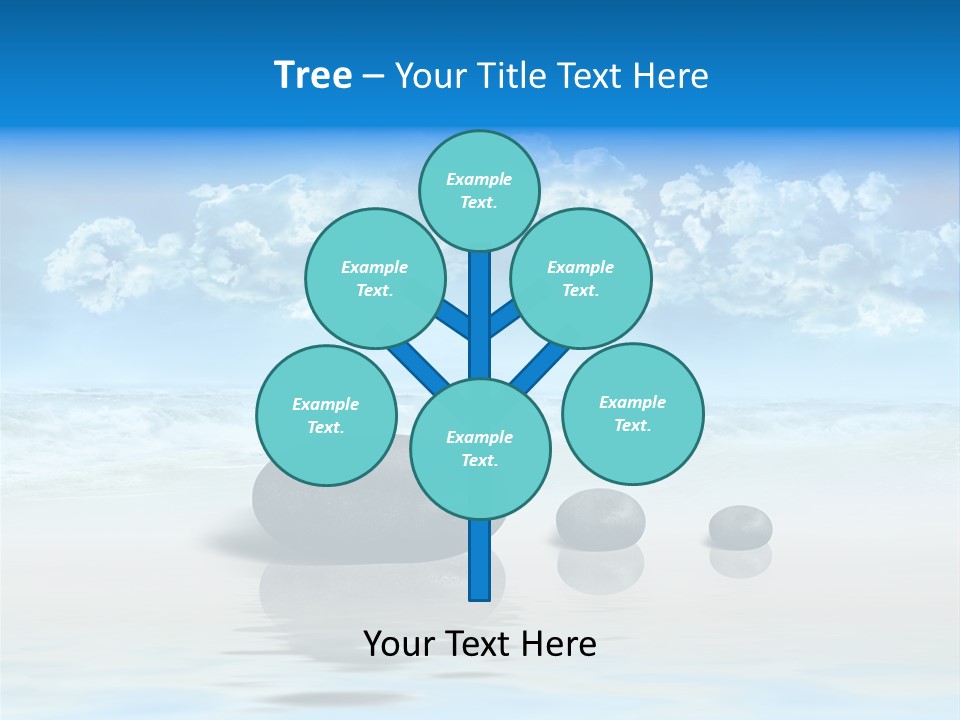 Asia Fitness Stone PowerPoint Template