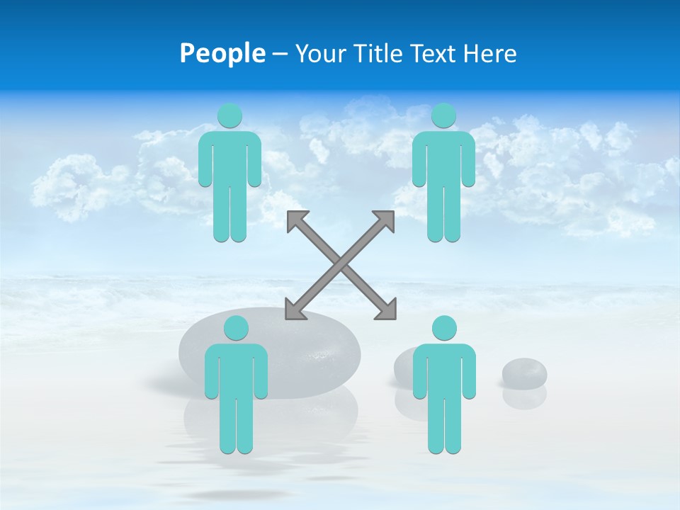 Asia Fitness Stone PowerPoint Template