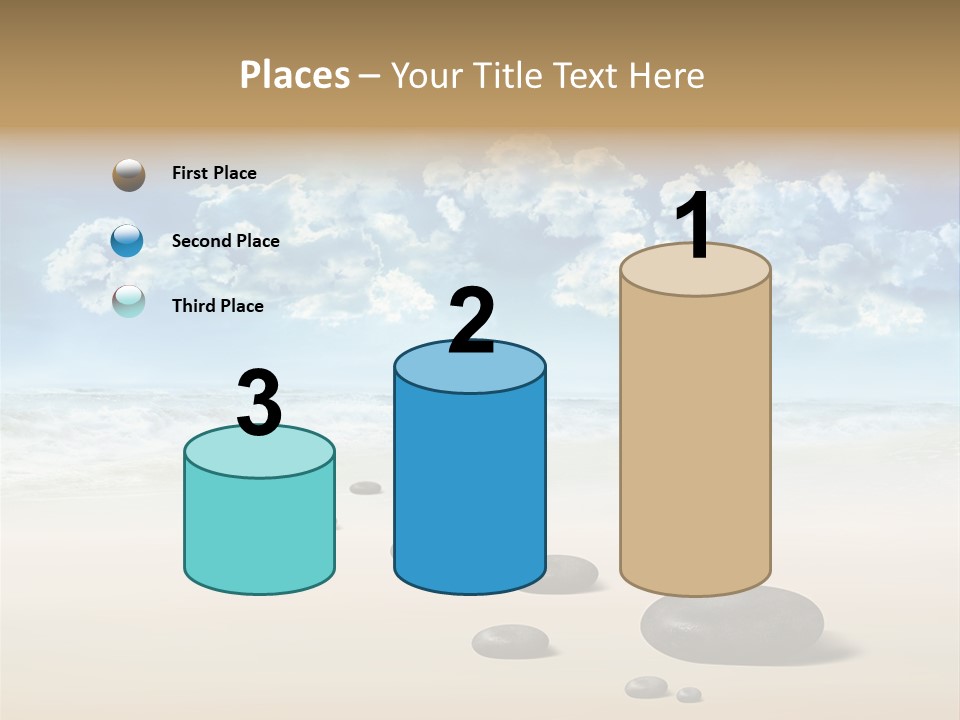 Corporeal Water Beach PowerPoint Template