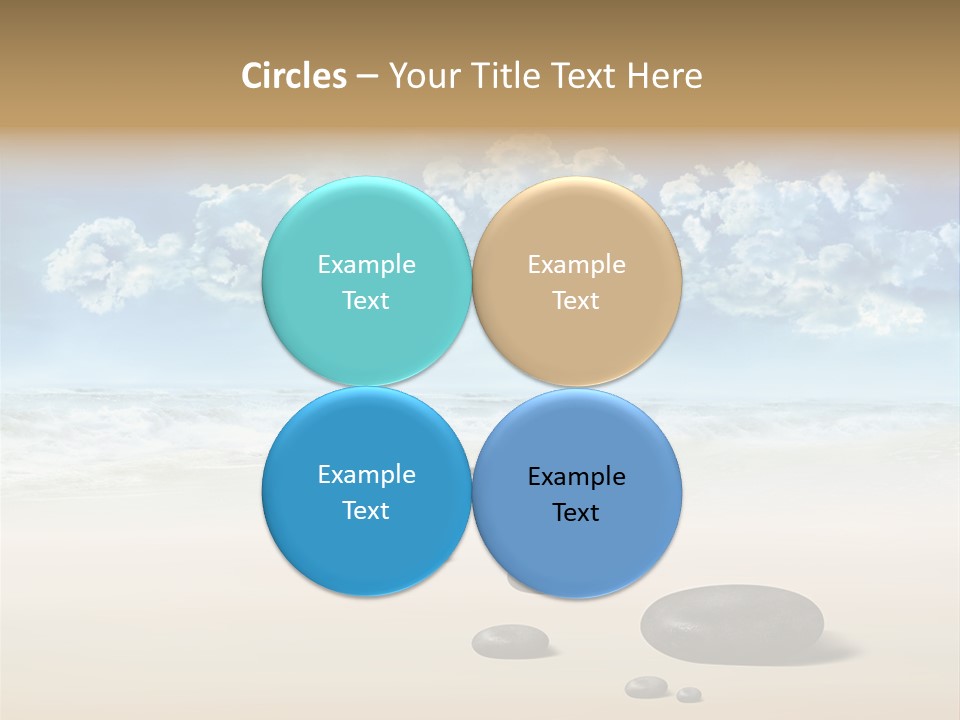 Corporeal Water Beach PowerPoint Template