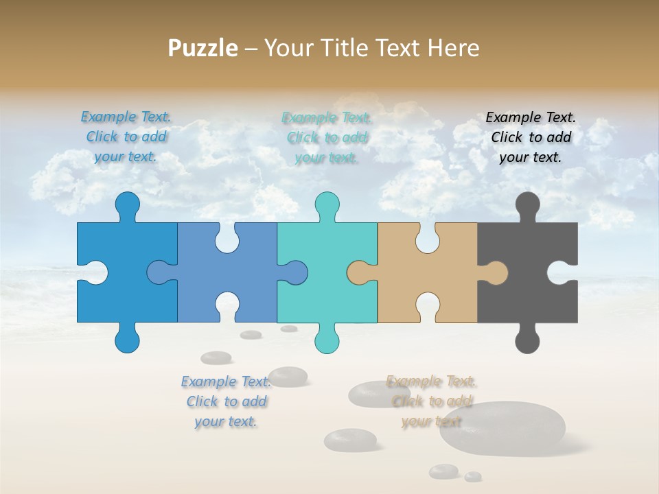 Corporeal Water Beach PowerPoint Template