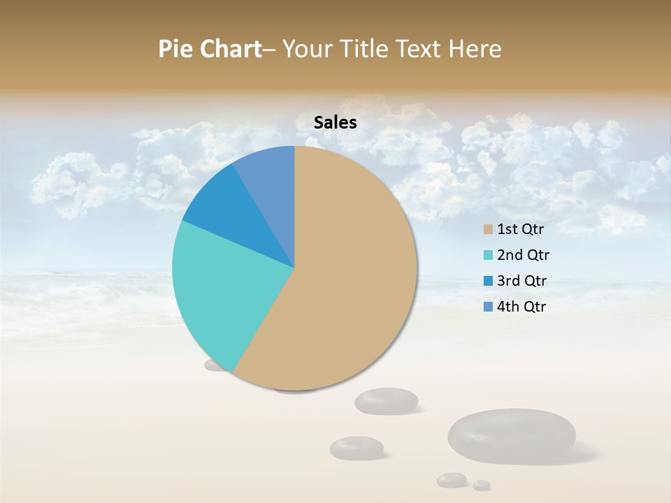 Corporeal Water Beach PowerPoint Template