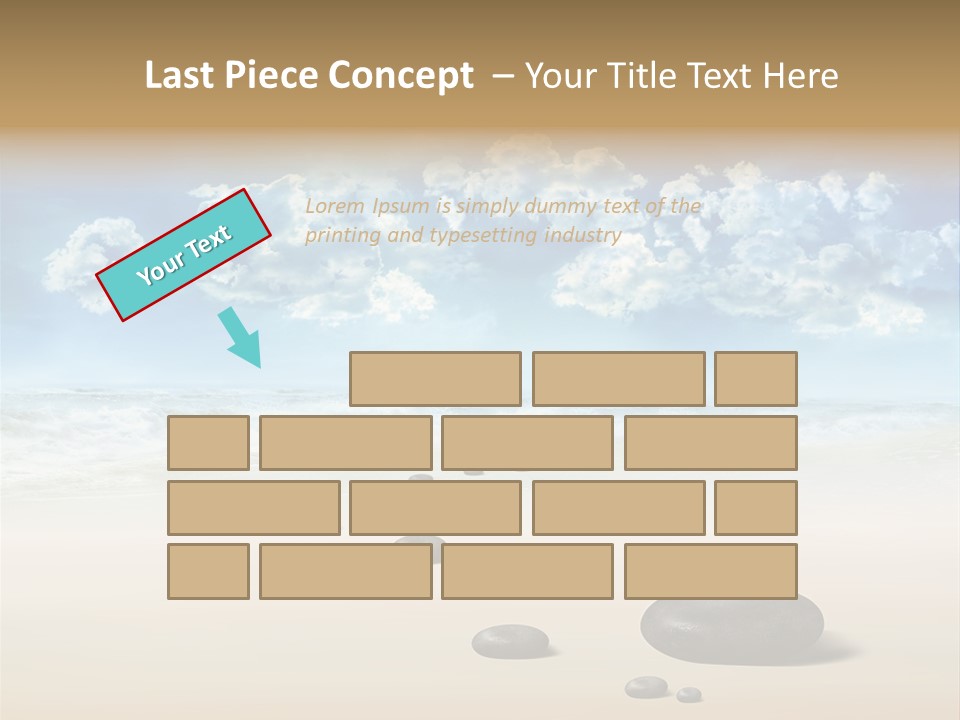 Corporeal Water Beach PowerPoint Template