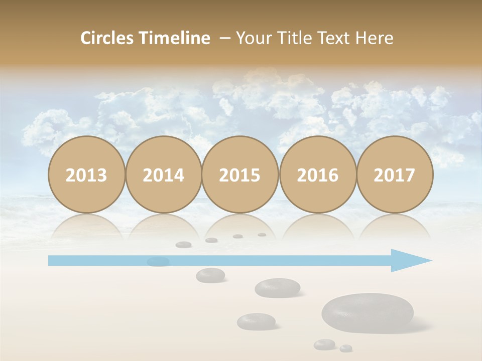 Corporeal Water Beach PowerPoint Template