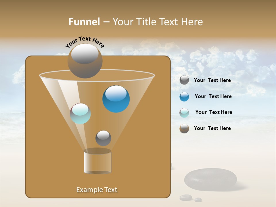 Corporeal Water Beach PowerPoint Template