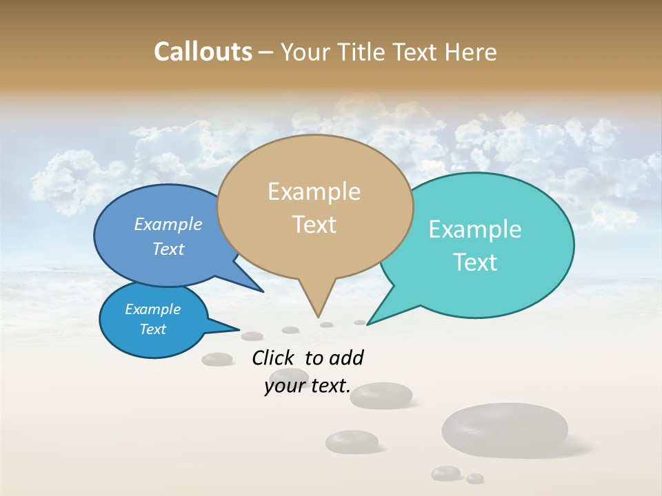 Corporeal Water Beach PowerPoint Template