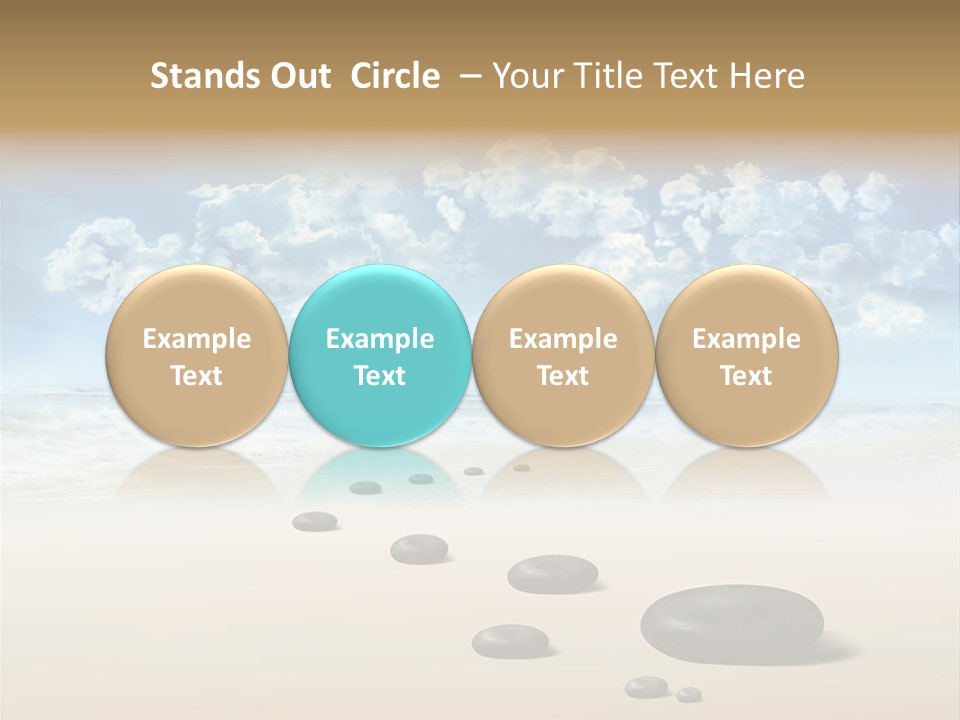Corporeal Water Beach PowerPoint Template