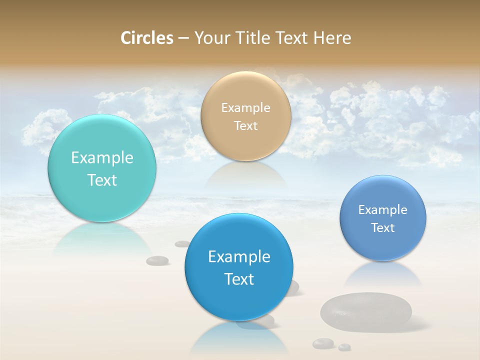 Corporeal Water Beach PowerPoint Template