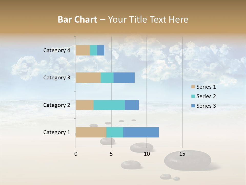 Corporeal Water Beach PowerPoint Template