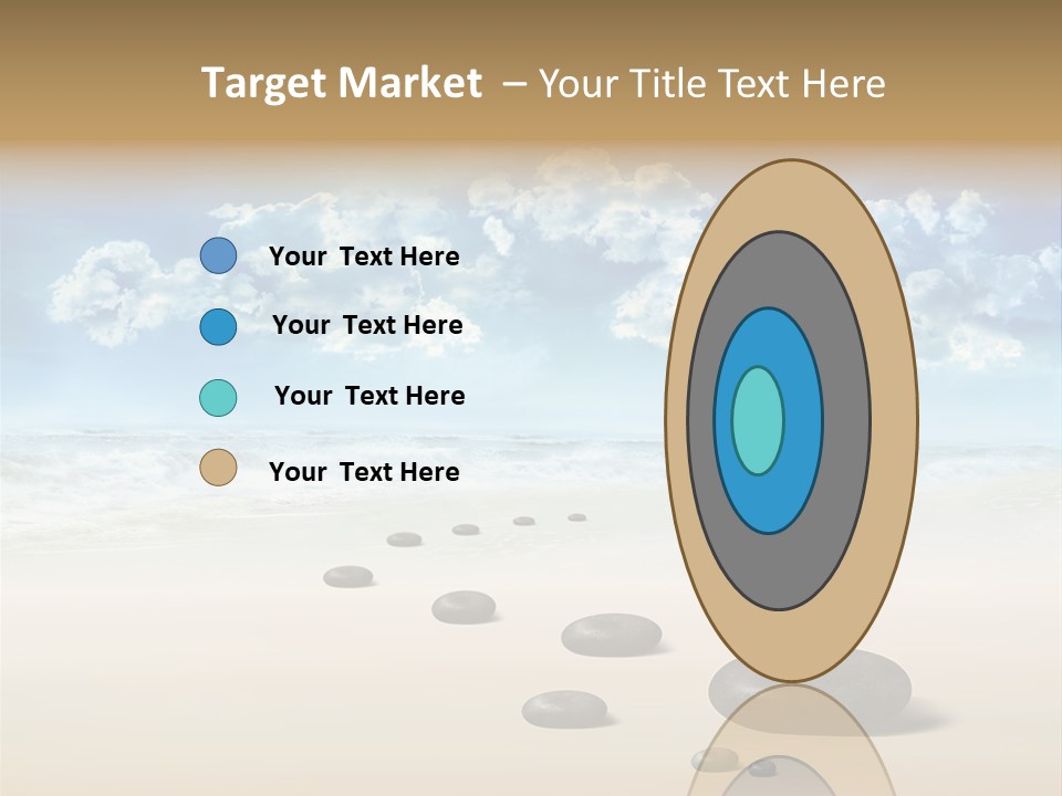 Corporeal Water Beach PowerPoint Template