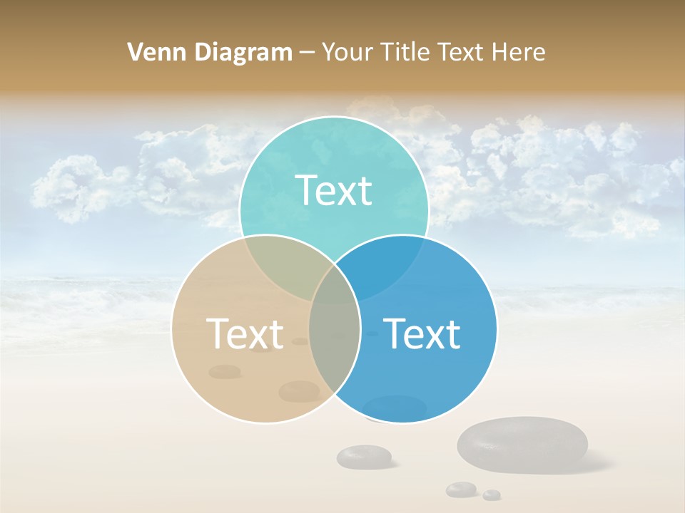 Corporeal Water Beach PowerPoint Template