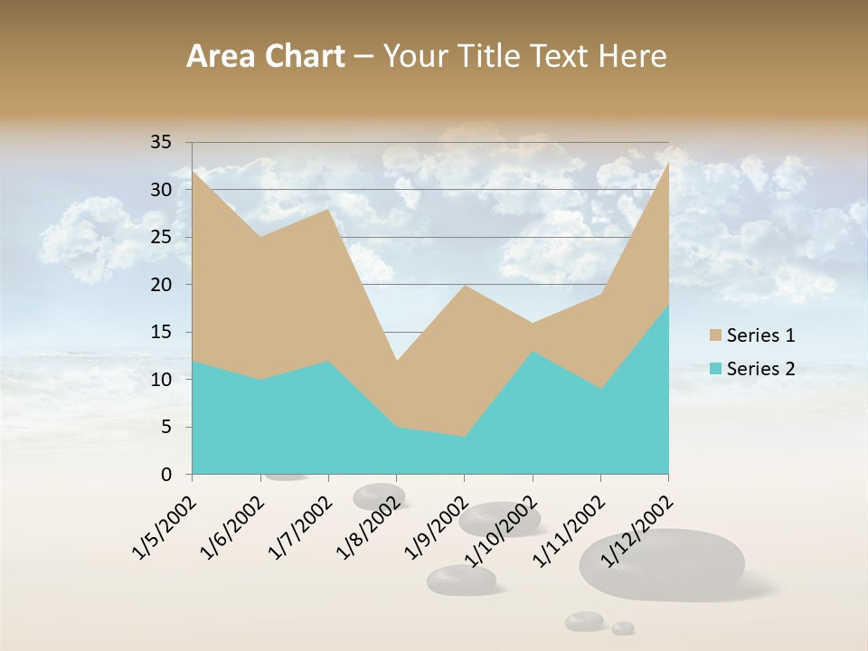 Corporeal Water Beach PowerPoint Template