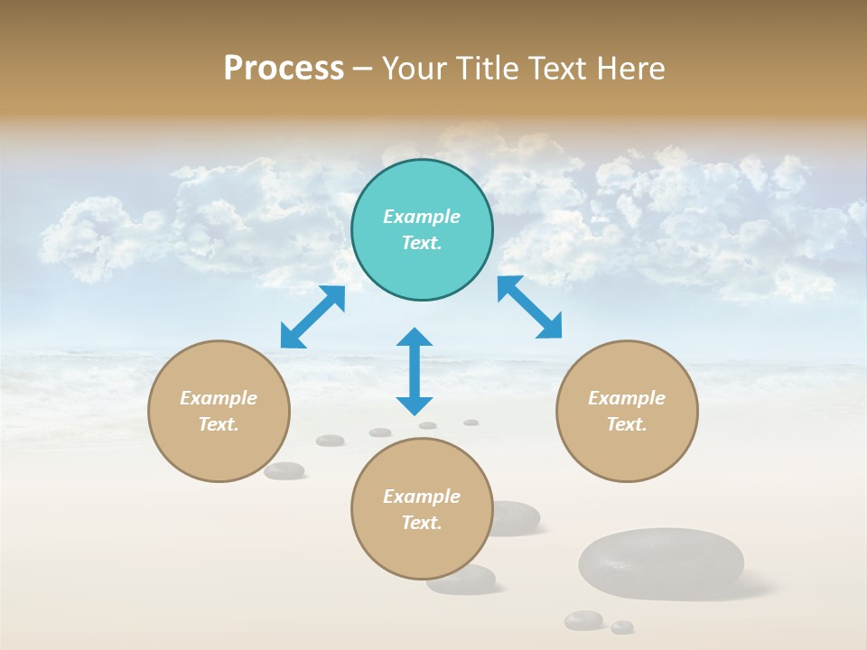 Corporeal Water Beach PowerPoint Template